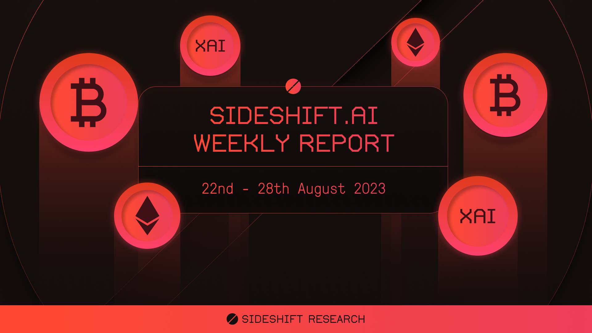 SideShift.ai Weekly Report | 22nd - 28th August 2023