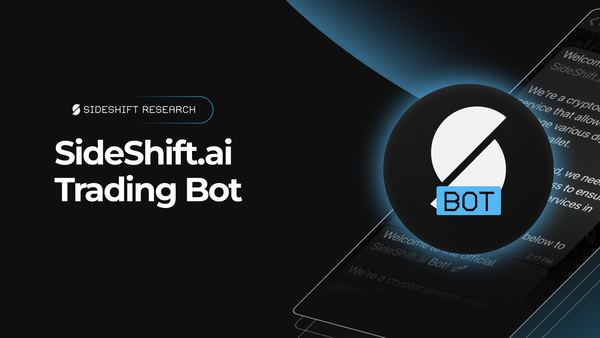 INTRODUCING: The SideShift.ai Telegram Trading Bot